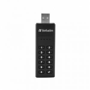 Pen Drive 32GB Verbatim Keypad Secure fekete USB 3.0 (49427)